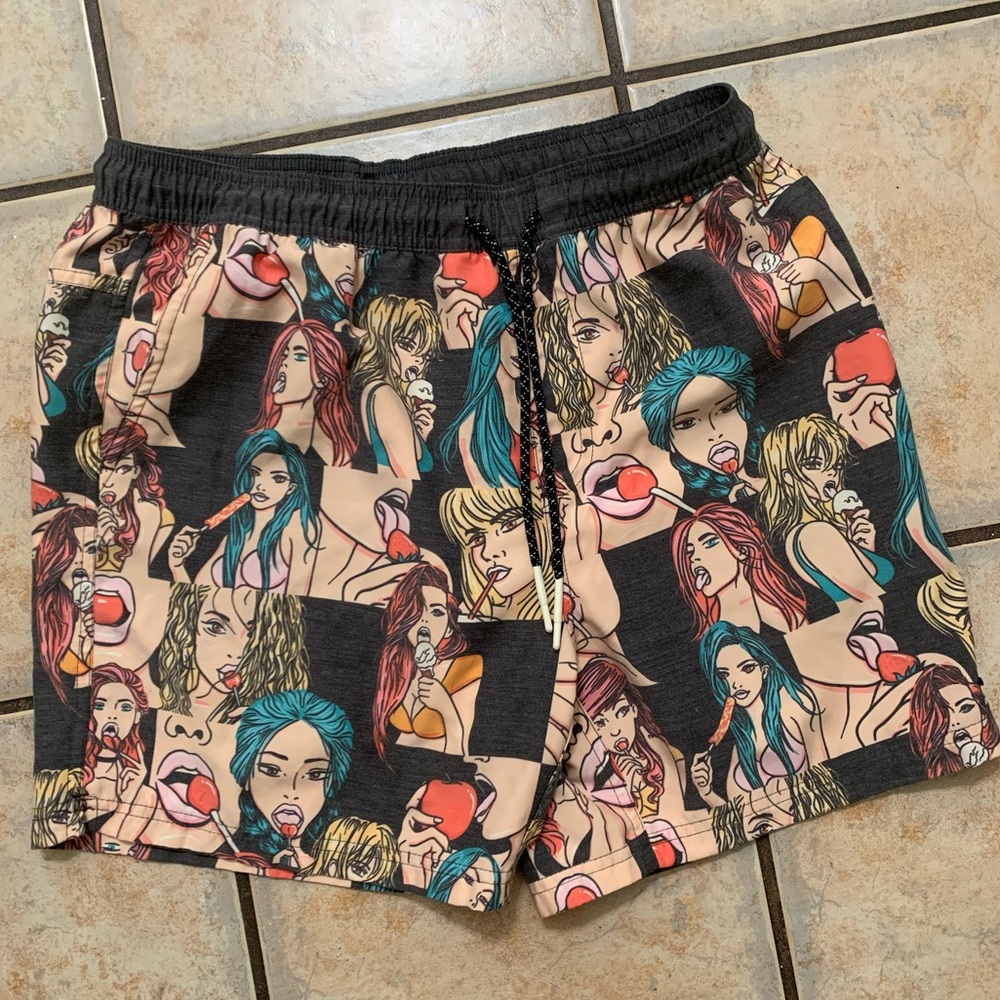 Mens LOST graphic shorts